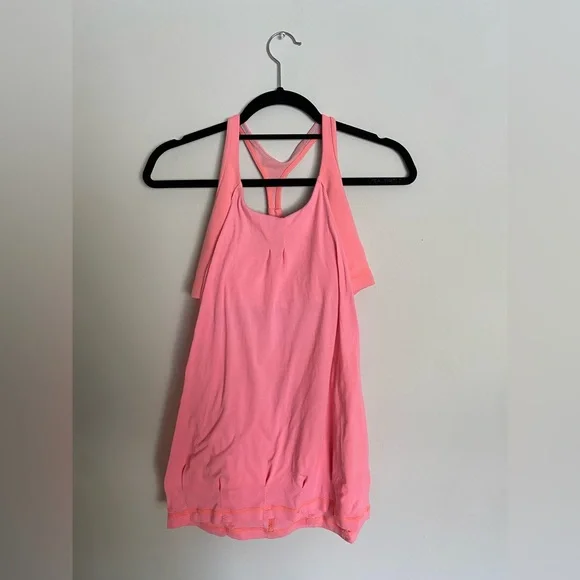 Lululemon Racerback Tank Pink - Picture 2 of 8